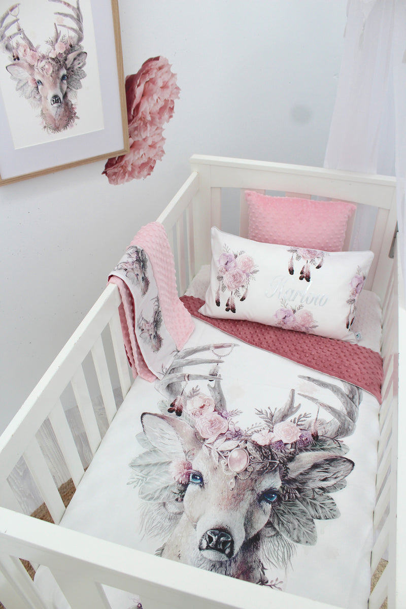 Baby girl hotsell deer bedding