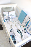  Dreamcatcher cot set - Delphinium Blue