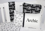 Monochrome Tribal Animal Comforter - Hoot Designz