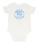 Easter Romper - Arrows Mason Blue  