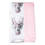 Boho deer - Pram Blanket