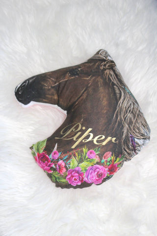 Horse  Personalised Cushion - Hoot Designz