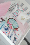 Dreamcatcher Comforter (large dreamcatcher)- Baby pink 