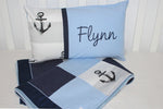 Nautical Anchor Patch Comforter Set - PREMIUM 