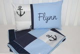 Nautical Anchor Patch Comforter Set - PREMIUM 