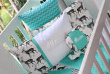 Mint Stag Delux Patch Comforter Set 