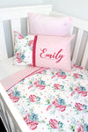 Emily Peony Comforter - Hoot Designz