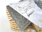 Marble Pram Blanket - Hoot Designz