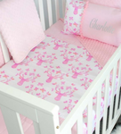 Stag in Baby Pink Comforter - Frankie & Fawn - Hoot Designz