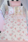 Floral Blush Comforter - Hoot Designz