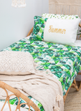 Golden Summer Tropics Bed Set - Hoot Designz