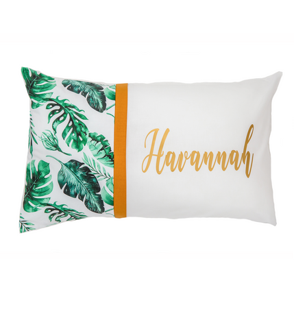 Havannah Palms Personalised Cushion - Hoot Designz