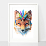 Fox Art Print - Spirit Animal