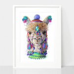 Alpaca / Llama Print - Spirit Animal Series (Pre-Order)