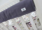 Cot Teething Rail Guards with Ribbon (Made to Order)